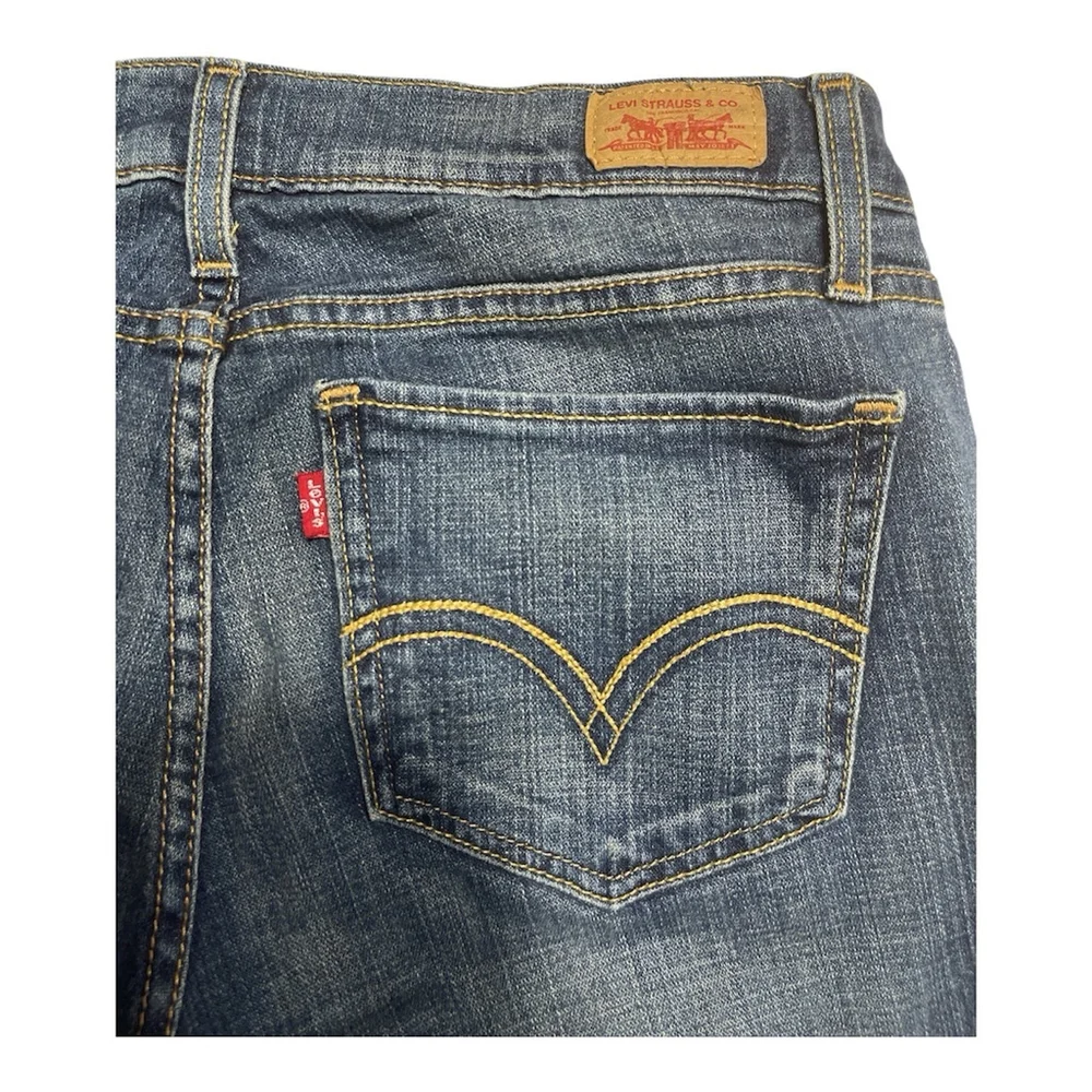 Levi's Y2k Sz 11 M Too Superlow 524 Flare Jeans - Picture 6 of 10